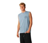 RIP CURL Men's Staple Muscle Tee T Shirt Top Citadel Blue Size UK X-Large