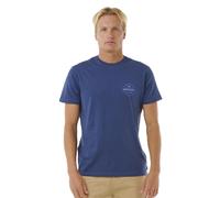 RIP CURL Staple Short Sleeve T-Shirt S Blue