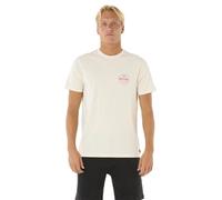 RIP CURL Mens Staple Short Sleeve T-Shirt - Bone - 2XL