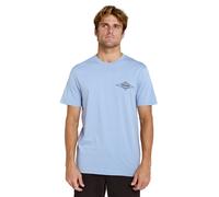 Rip Curl Streamline Diamond Short Sleeve T-shirt Blue L Men