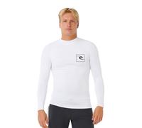 Rip Curl Streamline Upf Long Sleeve Rash Guard White M Men