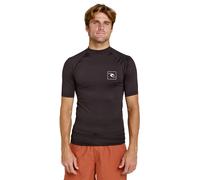 Rip Curl Streamline Upf Short Sleeve Rash Guard Black 2XL Men