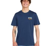 Ripcurl Men's Rip Curl Mens Surf Paradise F&B Short Sleeve T-Shirt - Smokey Grape - Navy - Size: 38/Regular