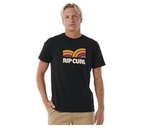 RIP CURL Men's Surf Revival Capture Tee T Shirt Top Black