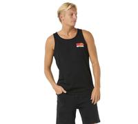 RIP CURL Mens Surf Revival Peaking Tank Vest - Black - 2XL