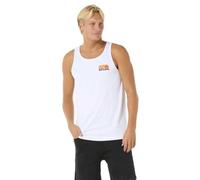 RIP CURL Mens Surf Revival Peaking Tank Vest - White - 2XL