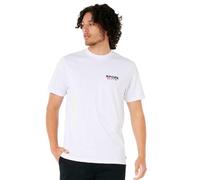 RIP CURL Men's Surf Revival Sunsets Tee T Shirt Top White Size M