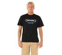 RIP CURL Men's Surf Revival Yo Mumma Tee T Shirt Top Black Size XXL