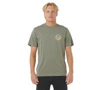 RIP CURL Men's Surf Trip Tee T Shirt Top Cactus Green Size Large