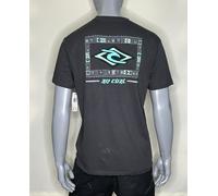 Rip Curl - Mens - T Shirt - Legacy Tee - Washed Black