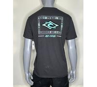 Rip Curl - Mens - T Shirt - Legacy Tee - Washed Black