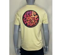 Rip Curl - Mens - T Shirt - Passage Tee - Vintage Yellow - Surf Clothing