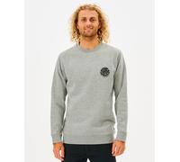 Rip Curl Mens Wetsuit Icon Crew Neck Pullover Fleece Jumper Sweatshirt