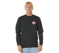 Rip Curl Mens Wetsuit Icon Crew Neck Pullover Fleece Jumper Sweatshirt
