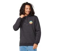 Rip Curl Men's Wetsuit Icon Hooded Sweatshirt, Washed Black, XXL