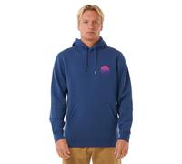 Rip Curl Men's Wetsuit Icon Hooded Sweatshirt, Washed Navy, XXL