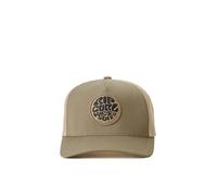 RIP CURL Men's Wetsuit Icon Trucker Baseball Cap Hat Dusty Olive