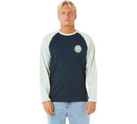 RIP CURL Mens Wetsuit Long Sleeve T-Shirt - Bone - XL