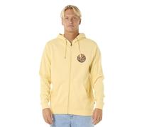 Rip Curl Mens Wettie Passage Icon Full Zip Hoodie - Straw - S