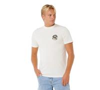 Rip Curl Wettie Passage Icon Short Sleeve T-shirt White L Men
