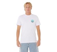 Rip Curl - Wettie Passage Icon Tee - T-shirt size M, white