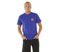 Rip Curl Mens Wettie Passage Icon Short Sleeve T-Shirt - Wild Berry - XL