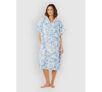 Rip Curl Mixed Poncho Blue Woman