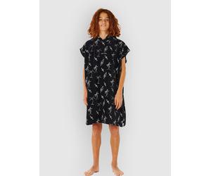 Rip Curl Mixed Hooded Towel - Boy Surf Poncho black L