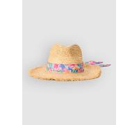 Rip Curl Mixed Straw Upf Panama Hat Beige S