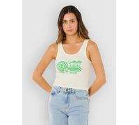 Rip Curl Ocean Break Rib Sleeveless T-shirt Beige S Woman