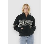 Rip Curl Oceanic Cosmic Kiss Polar Half-Zip Fleece Sw washed black M