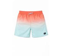 Rip Curl Offset Boys' Fade Volley Swim Shorts, Getaway Solids, 10