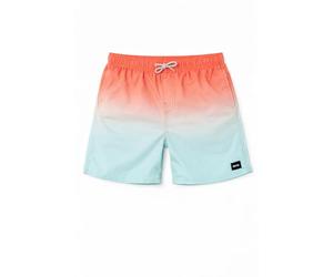 Rip Curl Offset Boys' Fade Volley Swim Shorts, Getaway Solids, 10