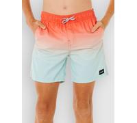 Rip Curl Offset Fade Volley Kids Boardshorts red T16