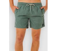Rip Curl Offset Washed Volley Swimming Shorts Green S Men