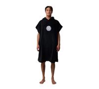 Rip Curl Logo Bathrobe Black Men