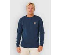 Rip Curl Pacific Rinse Patch Crew Sweatshirt Blue XL Man