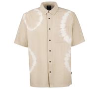 Rip Curl Pacific Rinse Short Sleeve Shirt Beige M Man