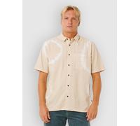 Rip Curl Pacific Rinse Short Sleeve Shirt Beige L Men