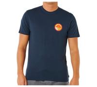 Rip Curl - Pacific Rinse Stacked Tee - T-shirt size M, blue