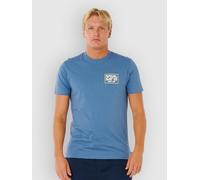 Rip Curl Pacific Rinse Sunrise Short Sleeve T-shirt Blue S Men