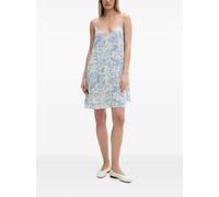 Rip Curl Party Pack floral-print button-front mini dress - Blue L