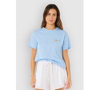 Rip Curl Poolside Relaxed T-Shirt light blue XS