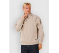 Rip Curl Premium Surf Qtr Crew Half Zip Sweatshirt Beige S Men