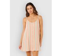 Rip Curl Premium Surf Stripe Cover-up Sleeveless Short Dress Multicolor L Woman