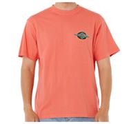 Rip Curl - Raw Burst Tee - T-shirt size L, red