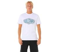 RIP CURL Refill Short Sleeve T-Shirt XL White