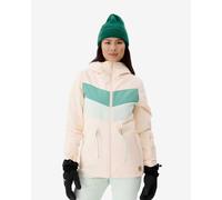 Rip Curl Rider Betty Jacket White Blue Orange Women - L