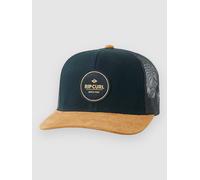 RIP CURL Adult's Routine Curve Trucker Baseball Cap Black Tan