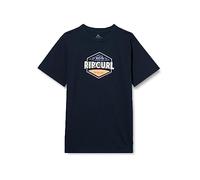 RIP CURL S6438246 T-Shirt, Adults Unisex, Blue, Standard